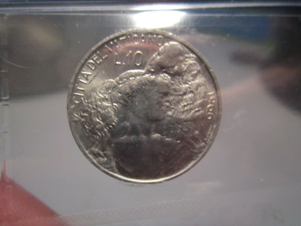 Value-Of-1966-10-Lire-Vatican-City-Coin-In-MS-64?